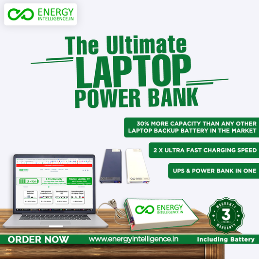 Power Bank for Lenovo, HP, Dell by Energy Intelligence India