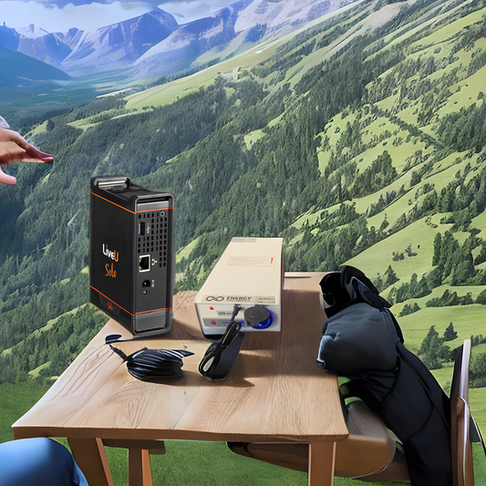LiveU - Live video production and broadcast and Energy Intelligence Power Backup