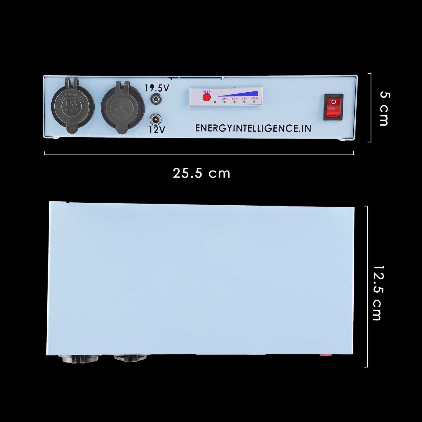 Cold Weather Power backup with USB-C, Barrel (19V-21.5V), 12V, USB-A