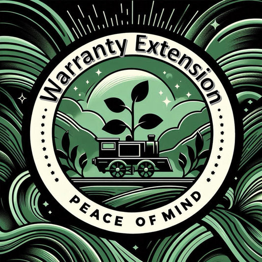 Image showing the words "Warranty Extension" and "Peace of Mind" for the warrnty extension customers can buy within the 30 days of purchase of a product with the standard 18 months warranty.