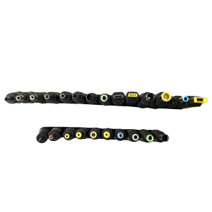 Image showing collection of universal laptop DC jack set