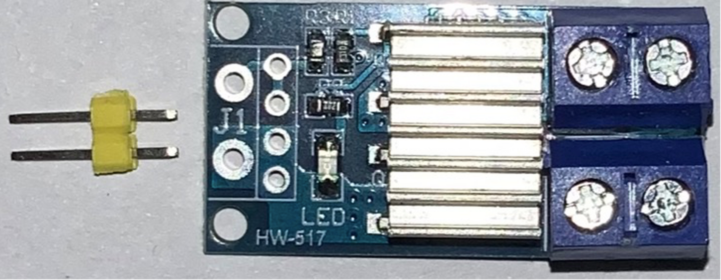 Image showing trigger switch module with heat sink