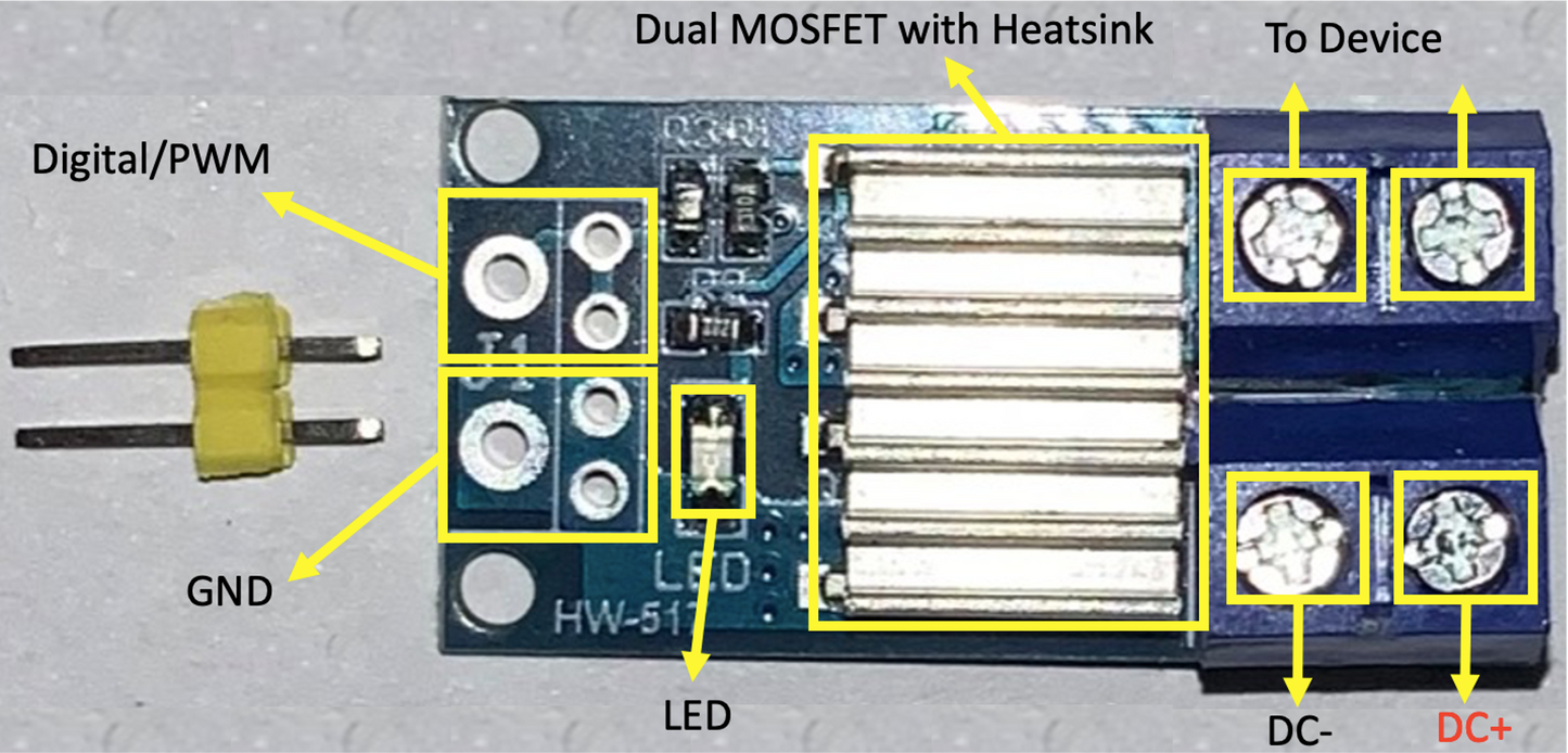 energy intelligence trigger swutch module with heat sink