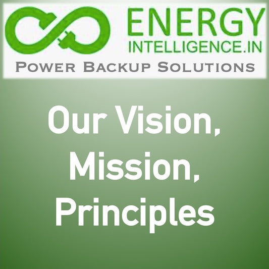 Vision, Mission, Operating Principles