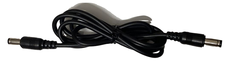 Extension cable for 5.5mm DC Barrel Jack - 1m (Male to Male)