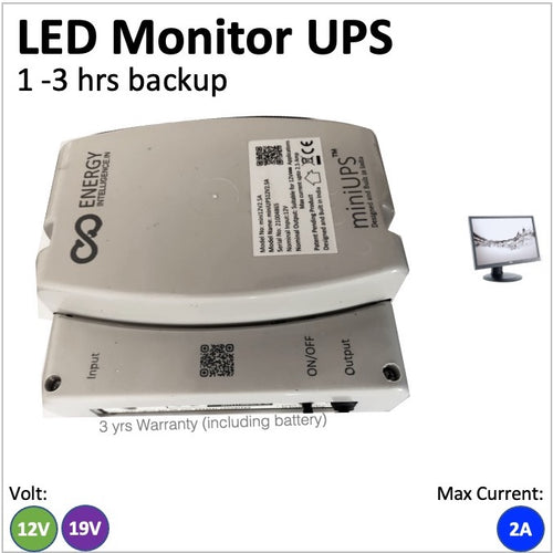 Image showing a LED Monitor ups and a LED