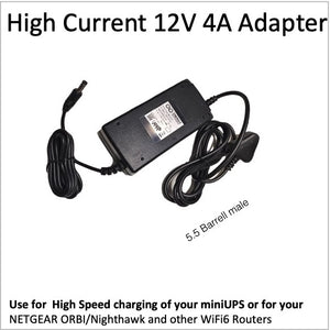 High Current Adapter (4A) compatible with NETGEAR