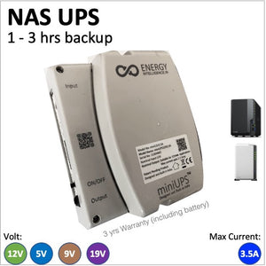 Energy intelligence NAS UPS with some information