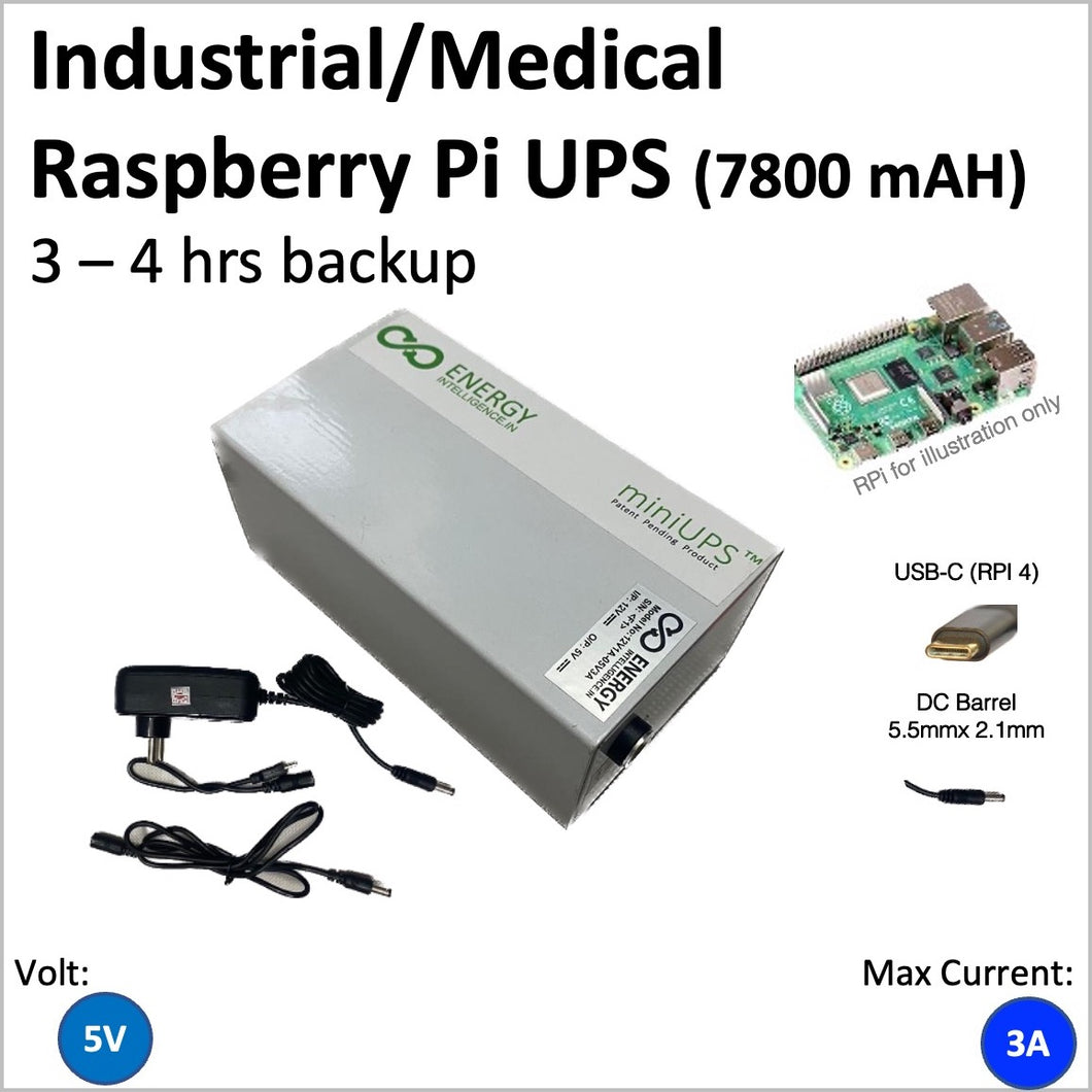 Industrial/Medical Grade UPS For Raspberry Pi