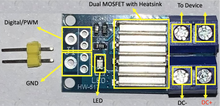Load image into Gallery viewer, energy intelligence trigger swutch module with heat sink 

