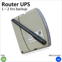 Load image into Gallery viewer, 1 - 2 Hours Backup UPS for WiFi Routers
